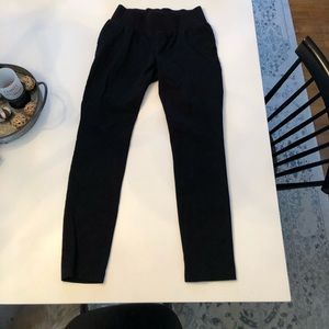 Black maternity pants